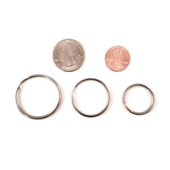 Stainless Key Rings Made in U.S.A.